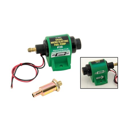 Mr. Gasket FUEL PUMP ELECTRIC DIESEL 12D